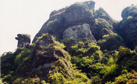 岩白如雪的闽清白岩山_新浪旅游_新浪网