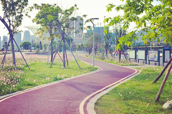 一路向东 驰骋在福州江滨休闲线