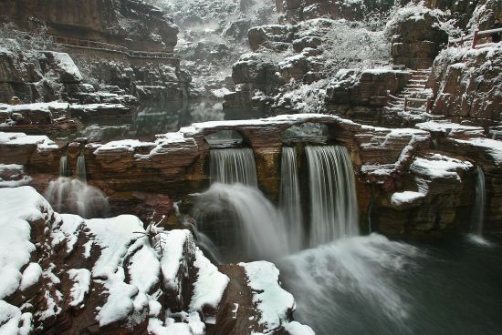 赏云台冰雪泡七贤温泉 云台山发布冬季精品线路