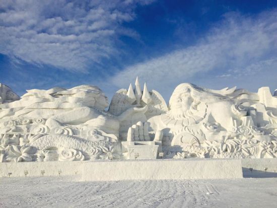 第十五届牡丹江雪堡隆重开园