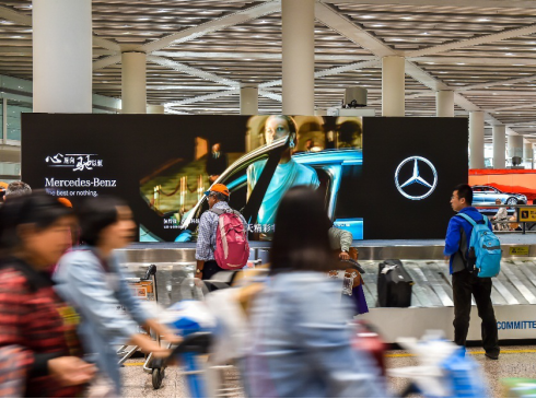 改造后的北京T3行李传送带