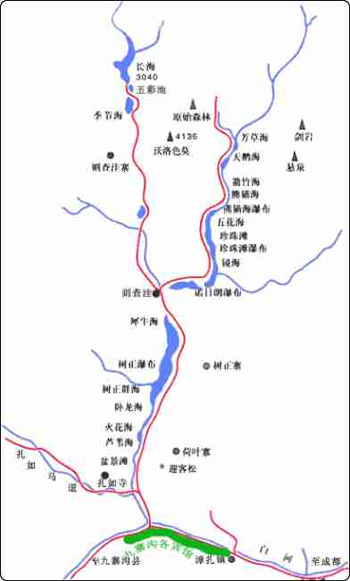 人间天堂:背包客九寨沟自助游攻略(图)