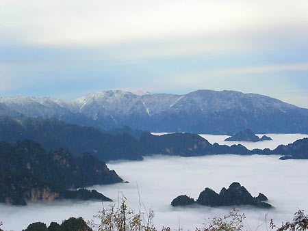 雨中徒步穿越陕西秦岭太白山(图)