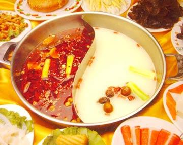 中国重庆餐饮特色美食:重庆火锅