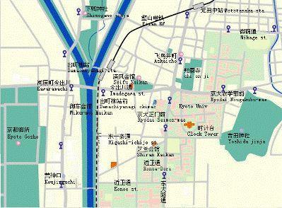 京都市区地图