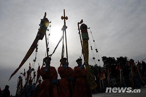 天坛上演"祭天盛典" 重现昔日皇家威严(组图)(3)