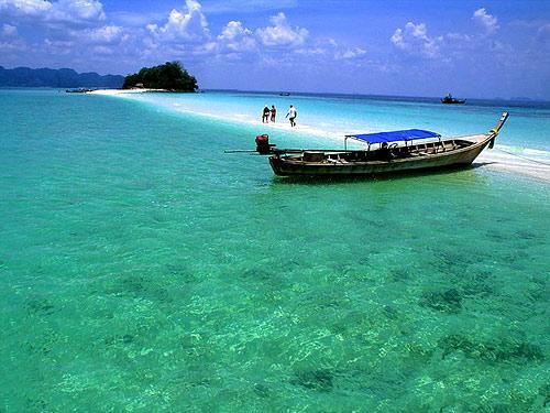 美丽的海水
