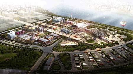 上海世博园区工程建设已完成九成(图)