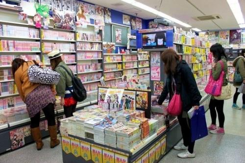 随处可见的动漫店