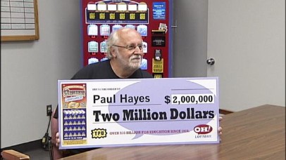 俄亥俄州200万大奖得主Paul Hayes