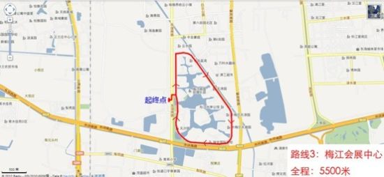 a7天津梅江会展中心徒步线路介绍