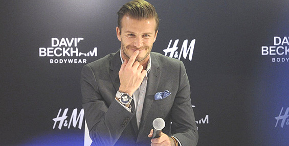  Beckham ends his trip to China and meets with fan representatives to express his gratitude