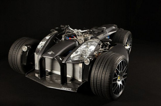 法国推出最快四轮摩托车价值160万_骑行-自驾