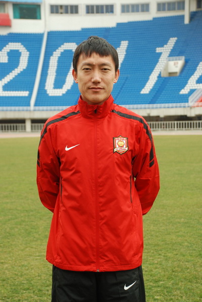 011陕西人和商业浐灞队球员标准照 队员曲波 