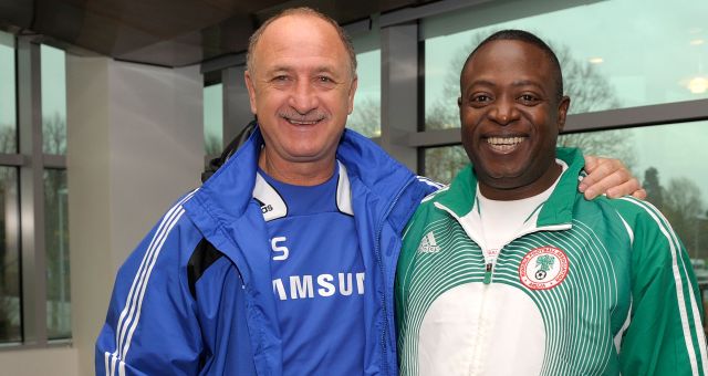 斯科拉里欢迎尼日利亚国家队教练_切尔西足球