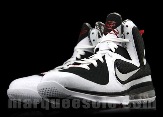 迈阿密的阴影 黑白花纹LeBron 9疤面煞星版本登场_我为鞋狂_新浪竞技风暴_新浪网