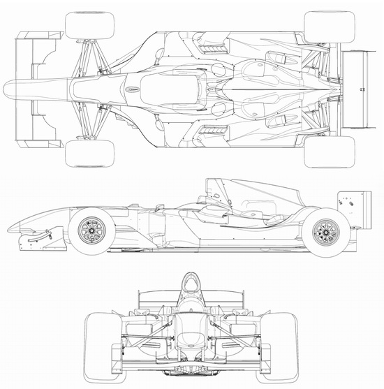 2008-2009年A1GP(法拉利驱动)新赛车规格_赛