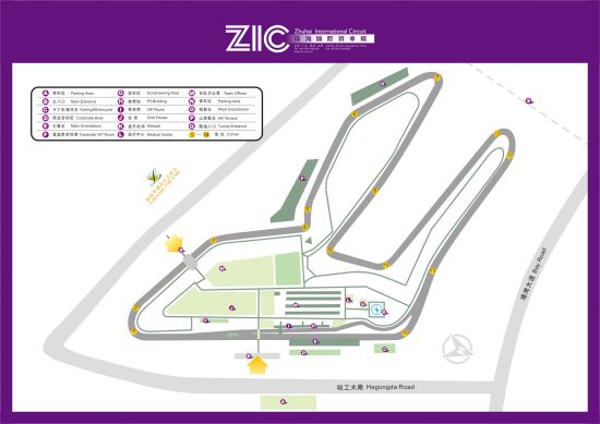 珠海国际赛车场(ZIC)赛道介绍 布局独特高速刺
