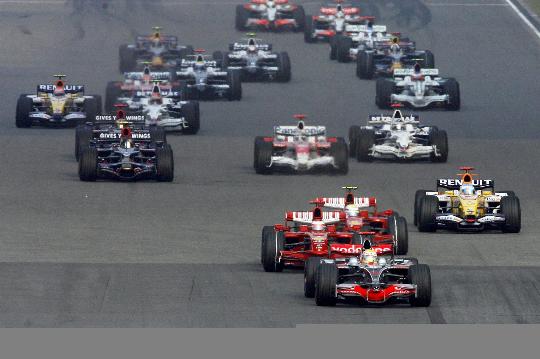 图文:china formula one gp shanghai