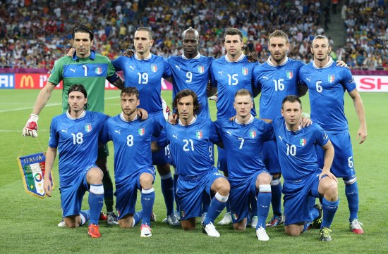 图文-[欧洲杯]英格兰VS意大利意大利首发阵容