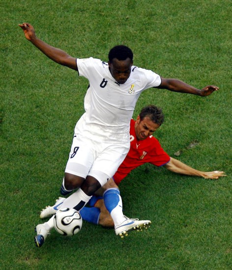 图文-无缘世界杯的球星们加纳核心埃辛因伤缺席