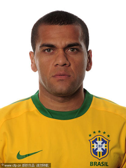 图文-巴西队世界杯肖像照 阿尔维斯_图片新闻