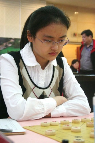 图文-全国象棋团体赛第5轮现场 北京实力小将唐丹