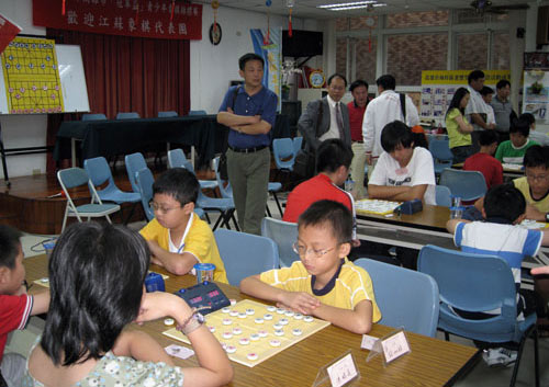 图文-两岸象棋交流会现场高雄比赛赛场