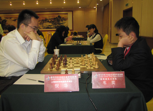 综合体育 2010年雅戈尔杯国际象棋 棋牌 图集 正文