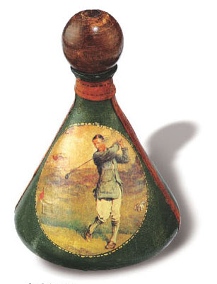 1900年意大利古董酒瓶