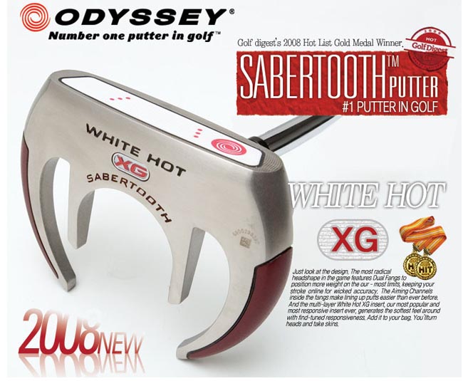 Odyssey White Hot XG SabertoothƸ