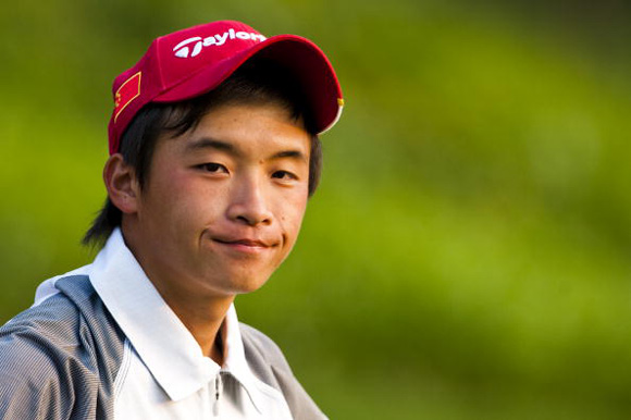 图文-亚洲业余高尔夫锦标赛中国球员风采韩韧
