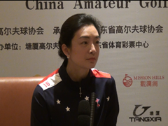 视频-陈菁谈业余公开赛对中国高尔夫重大意义