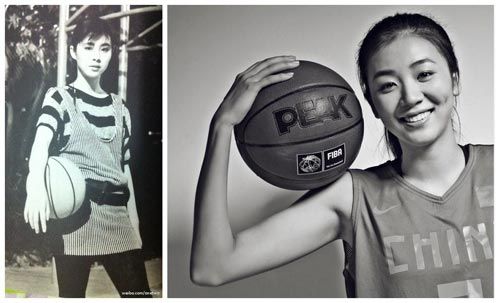 爽妹被网友称\u201c小王祖贤\u201d+高挑身材成女篮