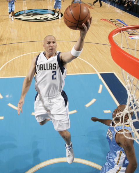 图文-[季后赛]掘金vs小牛 基德飘逸上篮_篮球-N