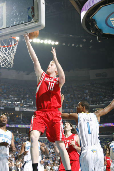 图文-[常规赛]火箭vs黄蜂 巴丁格突破上篮_篮球