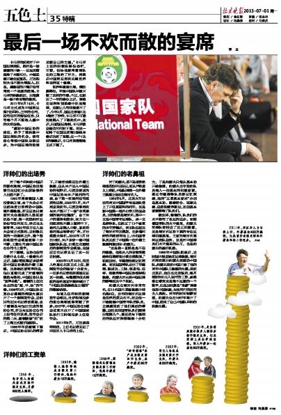 国足洋帅鼻祖曾教年维泗基本功 月薪500住北京