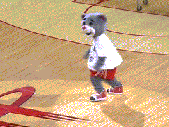 动图-火箭熊发狠狂揍达拉斯武士