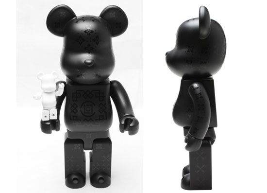 CLOT x MEDICOM TOY B & WSilk100% & 400% BE@RBRICK