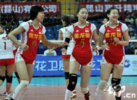 中国女排3比0横扫土耳其赢得精英赛昆山站开门红