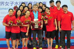 水球联赛总决赛-中国女队8-7俄罗斯首夺世界冠军