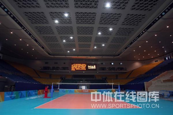 图文-好运北京排球赛誓师大会举行 比赛场地严