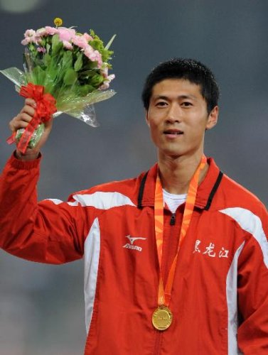 图文-中国公开赛男子200米决赛 冠军李明轩风采