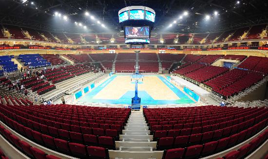 图文-奥运场馆之北京奥林匹克篮球馆 内部NBA