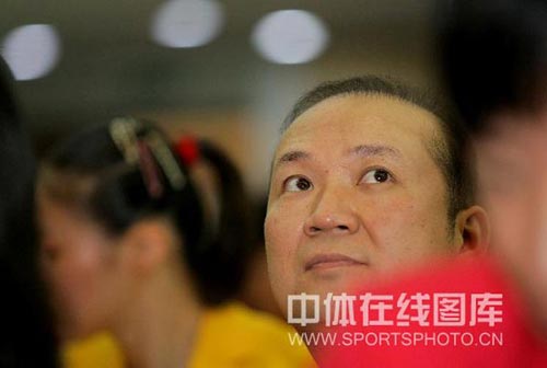图文-北京奥运会中国代表团成立 射击冠军贾占