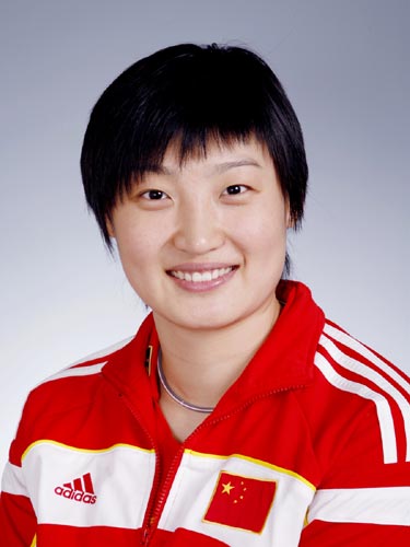图文-北京奥运会中国代表团成立 女排队员杨昊