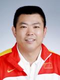图文-北京奥运会中国代表团成立 摔跤队教练曲忠东