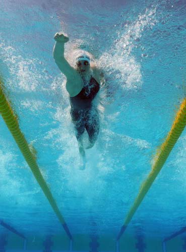 图文-世锦赛男子200米自由泳预赛 比德尔曼再