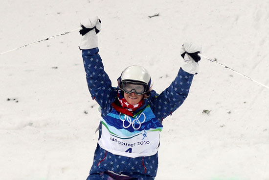 图文-自由式滑雪女子雪上技巧 巴尔克靠沉稳取
