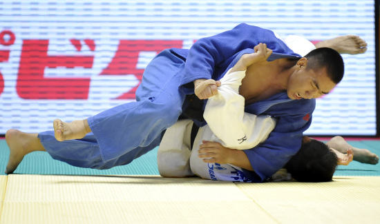 图文-柔道世界锦标赛第二比赛日 中国选手全军覆没